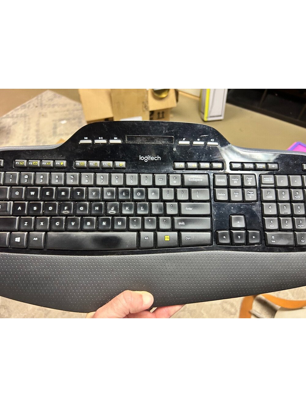 Logitech MK710 Wireless Keyboard Y-R0059 Ergonomic Multimedia No USB Receiver